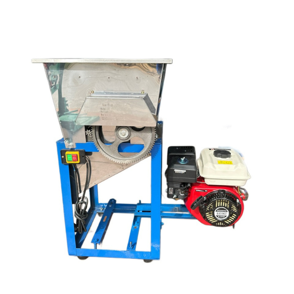 Máy Cắt Cá 23 Lưỡi Inox Chạy xăng