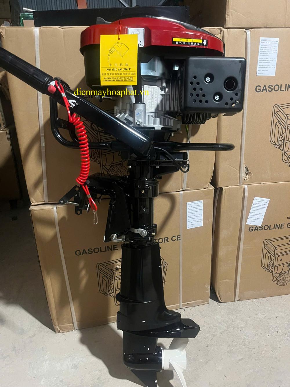 Động Cơ thuyền Hangkai 8HP 4 thỳ