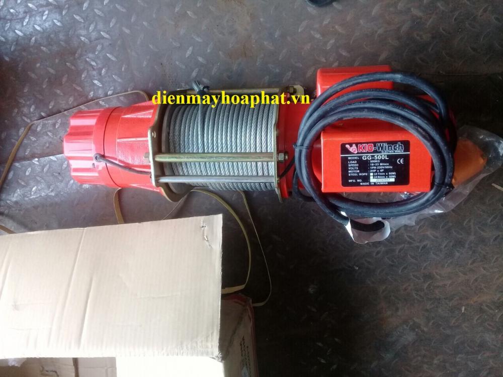 Tời điện Kio Winch GG-500L 500kg