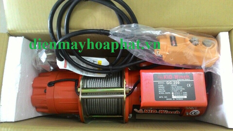 Tời điện Kio Winch GG200