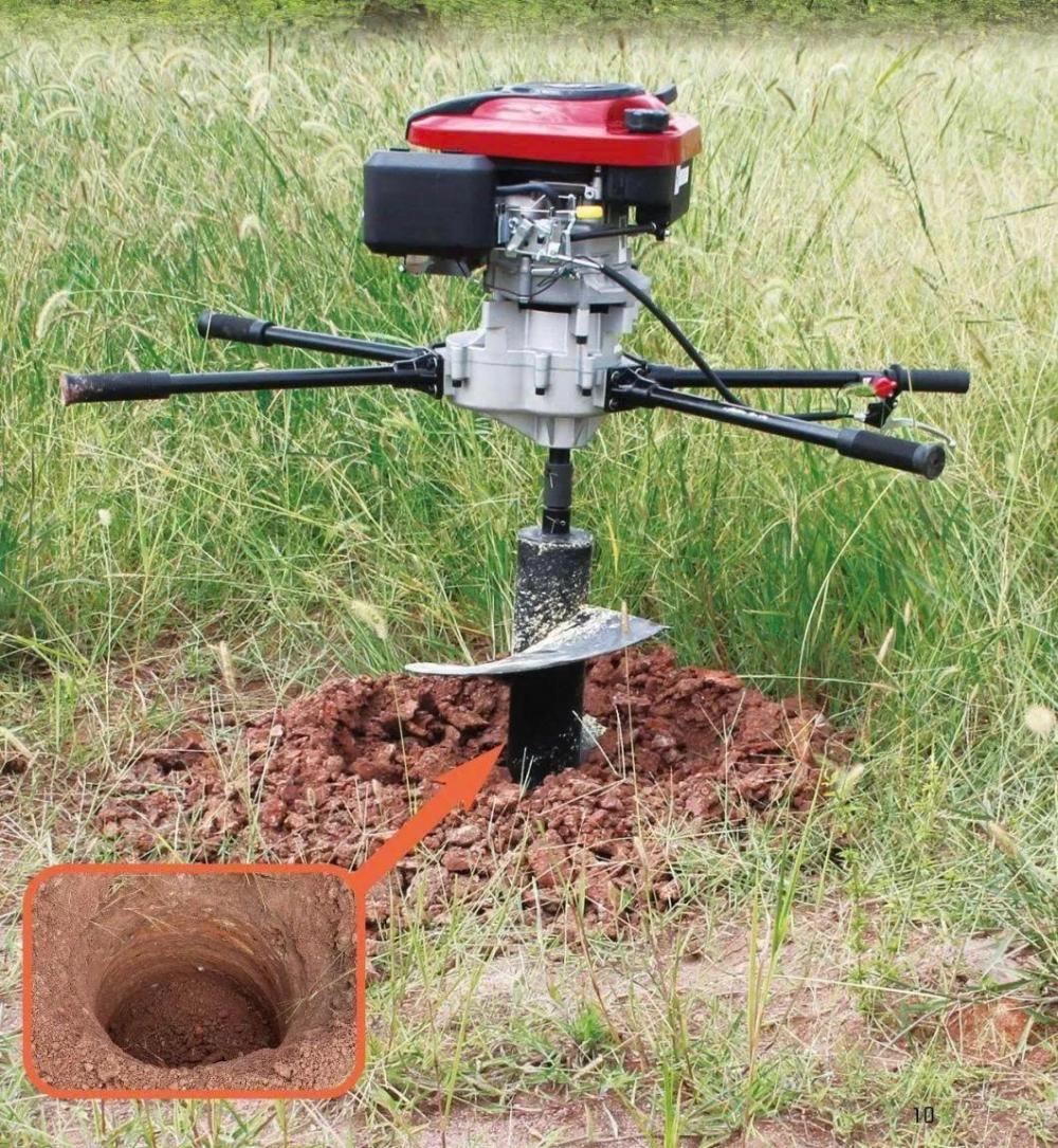 Máy khoan đất YIKITO 7HP chạy xăng