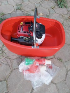 Máy bơm xuồng - Bơm thuyền GX35