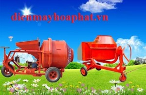 Máy trộn bê tông tự do 200 lít