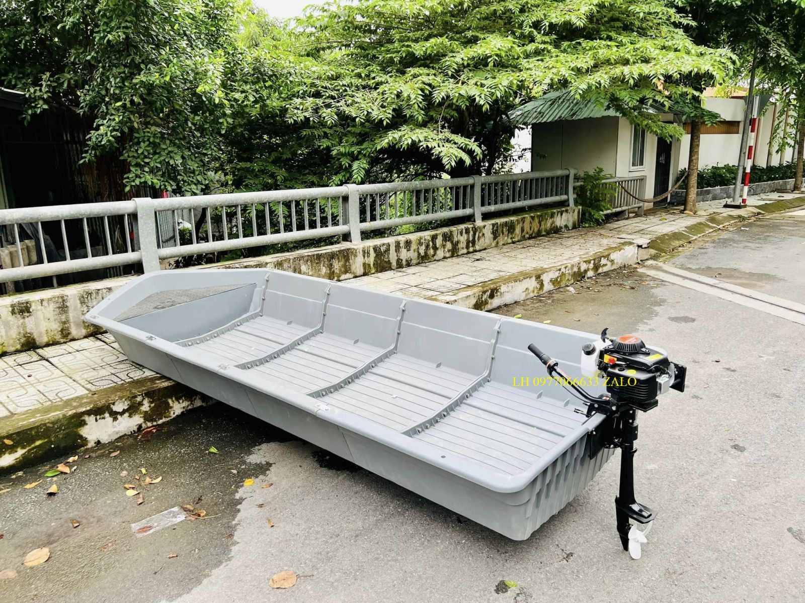 Hình ảnh máy chạy thuyền Hangkai 4HP